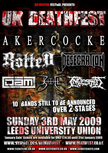 UK Deathfest Poster