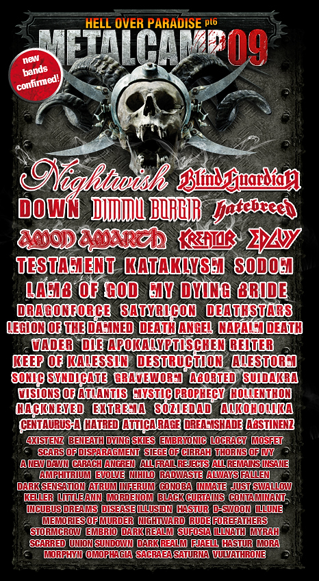 Metalcamp metal festival 2009
