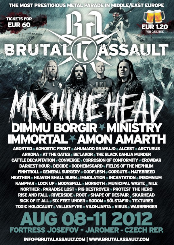 Brutal Assault 2012 - Lineup 2