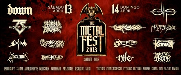 The MThe Metal Fest 2013etal Fest 2013