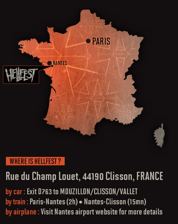 Hellfest 2014 Map