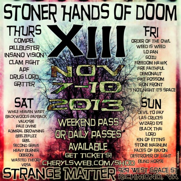 Stoner Hands of Doom 2013