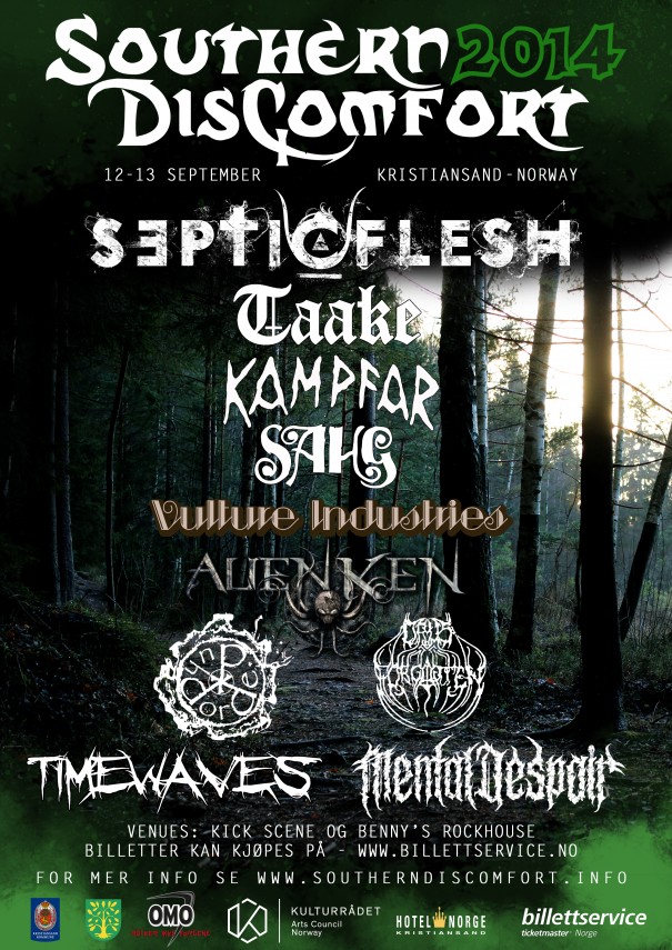 Southern Discomfort metal festival 2014