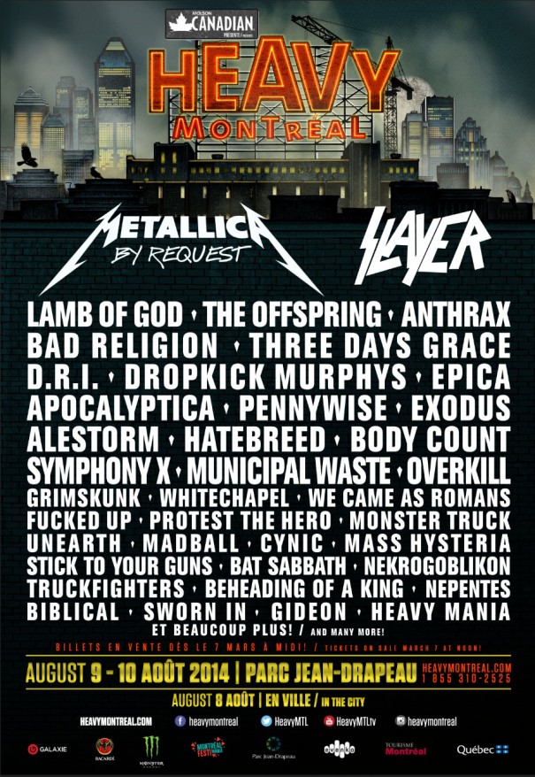 Heavy Montréal Metal Festival 2014