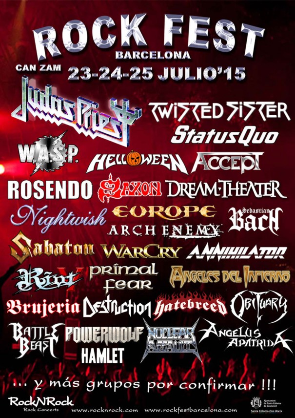 Rock Fest Barcelona 2015