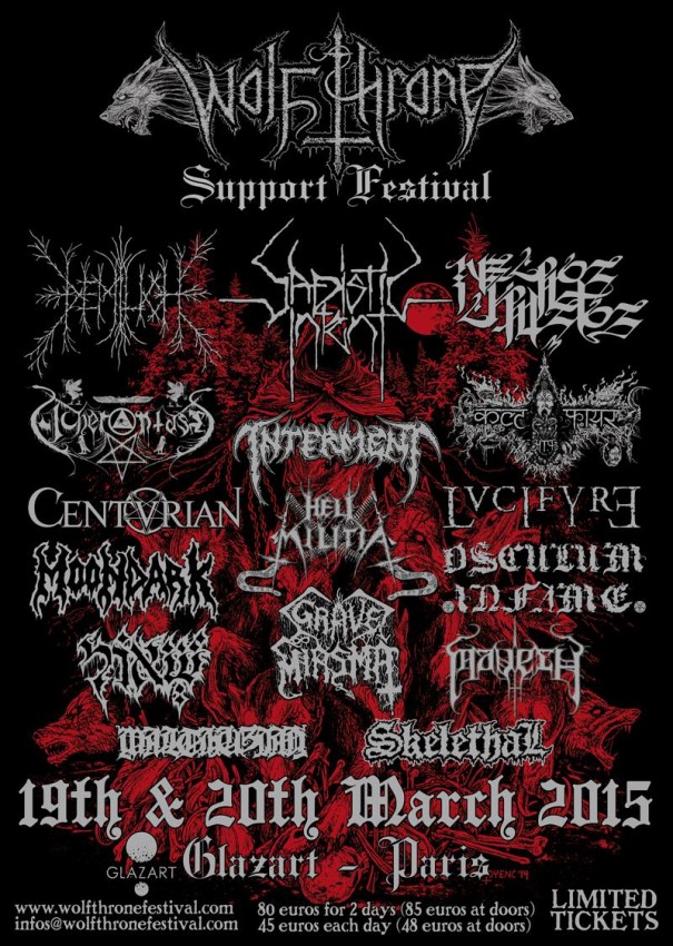 Wolf Throne Support Festival 2015