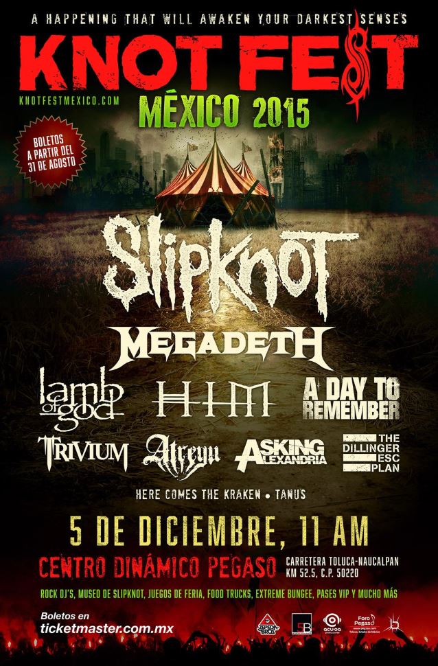 Knotfest Mexico 2015