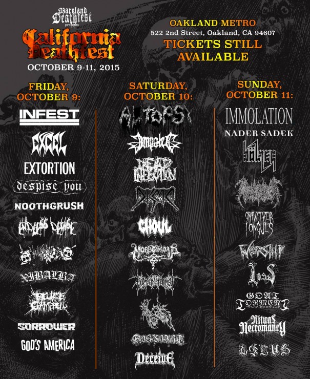 California Deathfest 2015
