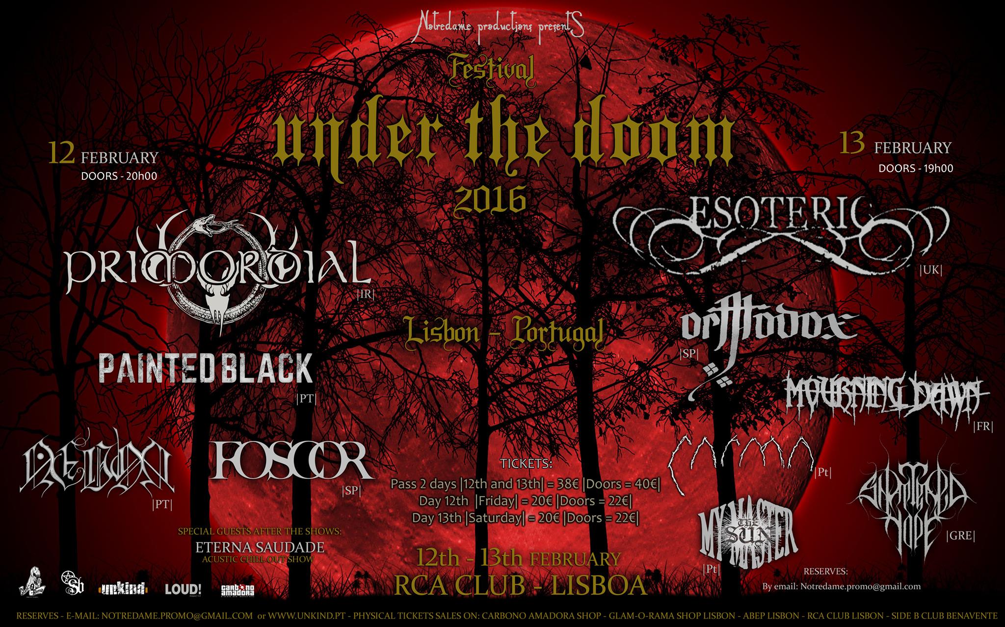 Under The Doom Festival 2016