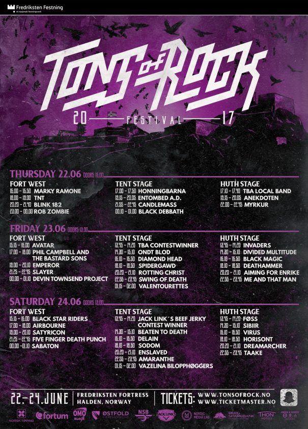 Tons of Rock 2017 1
