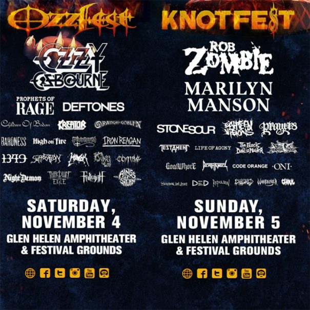 Ozzfest Meets Knotfest 2017