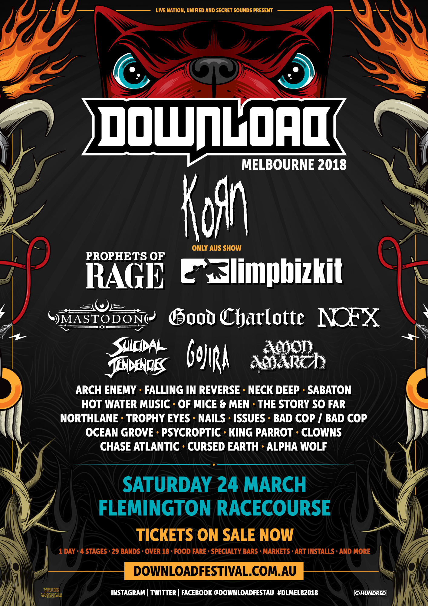 Download Festival 2018 – Melbourne