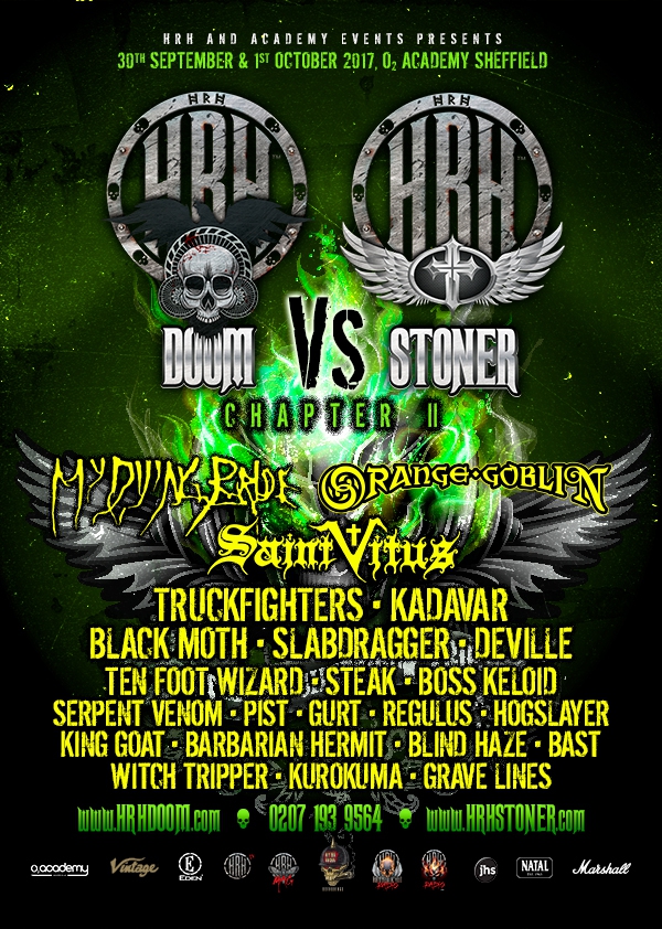 HRH Doom Vs Stoner Festival 2017
